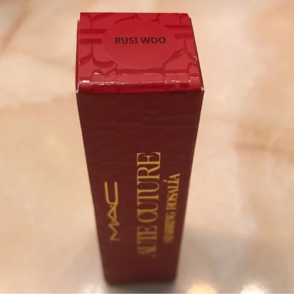 MAC Cosmetics ~ ‘RUSI WOO’ Aute Cuture Lipstick by Rosalía ~ FS, RARE, HTF ~ NIB